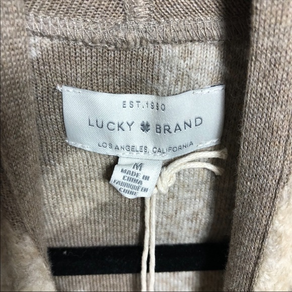 Lucky Brand Intarsia Cardigan Sweater - Picture 7 of 10